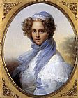 Francois-Joseph Kinsoen Presumed Portrait of Miss Kinsoen painting